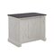 Laurel Foundry Modern Farmhouse Ryles Kitchen Island with Engineered Quartz Top